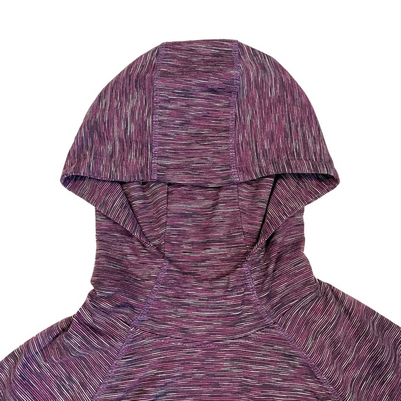 EUC Mountain Warehouse ISOCOOL Hooded Shirt in Heathered Purple Size US6 - Picture 3 of 6